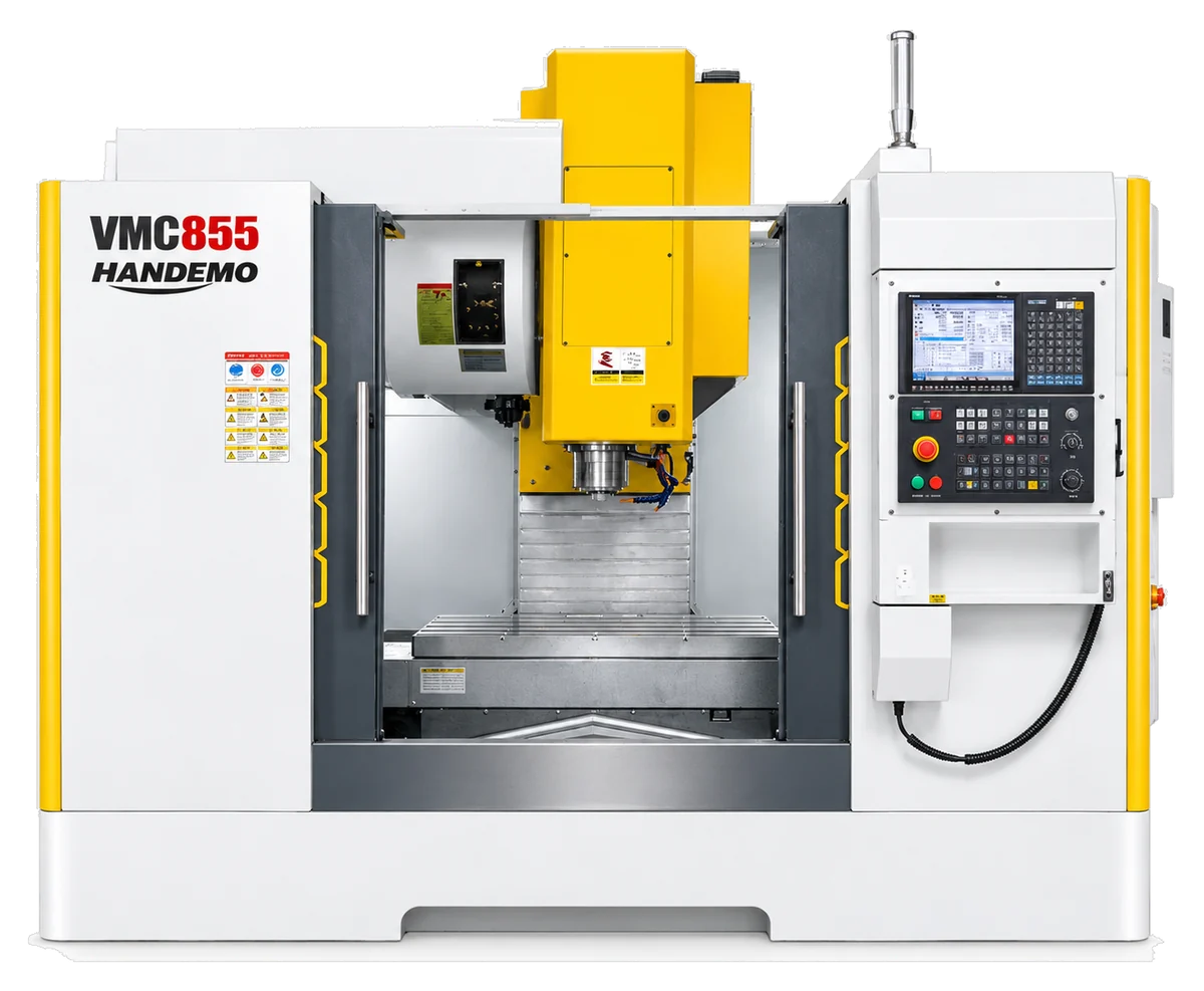 HANDEMO VMC855 vertical machining center, 800 / 550 / 550 mm travel